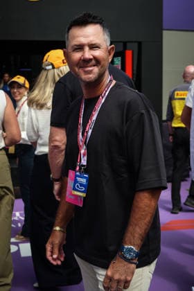 March 8, 2026, Melbourne, Victoria, Australia: MELBOURNE, AUSTRALIA - MARCH 08 2026: Ricky Ponting before the main race at the 2026 Australian Grand Prix at Albert Park in Melbourne, Australia Melbourne Australia - ZUMAp121 20260308_zsp_p121_008 Copyright: xChrisxPutnamx