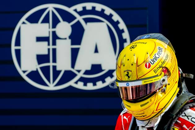 MELBOURNE - Formula 1 driver Lewis Hamilton of Scuderia Ferrari HP after the Formula 1 Melbourne race at Albert Park on March 8, 2025 in Melbourne, Australia. (Photo by DeFodi Images) -