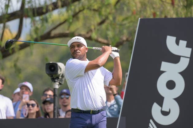 March 8, 2026, Hong Kong, Hong Kong Sar, China: USAÃ¢â‚¬â ¢s Harold Varner III in action on the 11th hole.LIV Golf Hong Kong 2026 Final Round Hong Kong China - ZUMAr144 20260308_zap_r144_046 Copyright: xJaynexRussellx