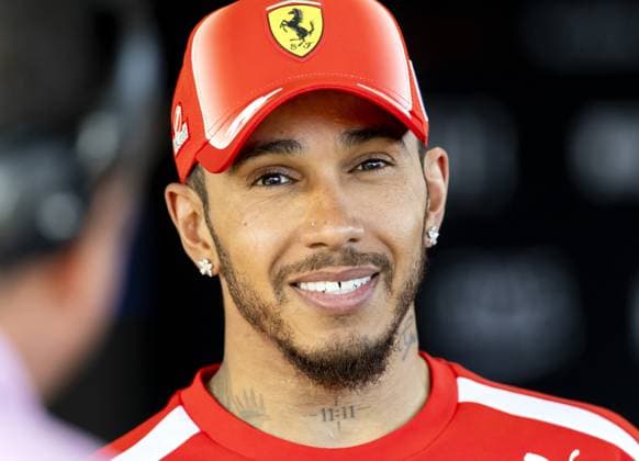 MELBOURNE - Lewis Hamilton (Ferrari) speaks to the press after the race at the Albert Park Circuit in the lead-up to the Australian Grand Prix. SANDER KONING ANP xVIxANPxSportx xxANPxIVx 552744617 originalFilename: 552744617.jpg