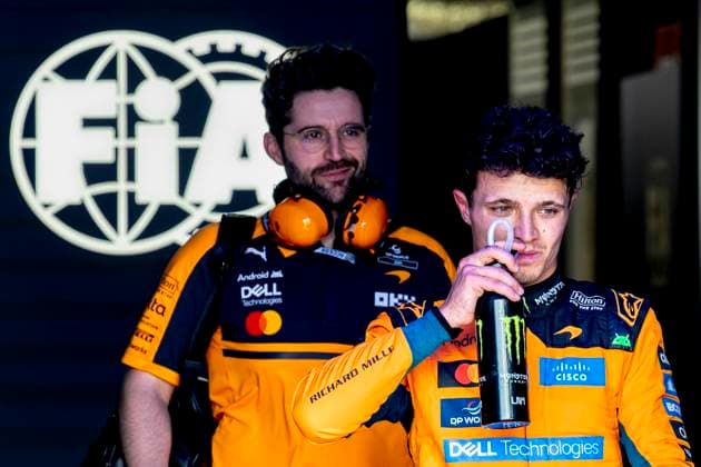 MELBOURNE - Formula 1 driver Lando Norris of McLaren Mastercard Formula 1 Team after the Formula 1 Melbourne race at Albert Park on March 8, 2025 in Melbourne, Australia. (Photo by DeFodi Images) -