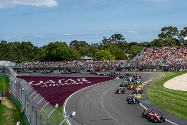 MELBOURNE, AUSTRALIA: Charles Leclerc, racing for the Ferrari team during the 2026 Formula 1 Australian Grand Prix at the Albert Park Circuit in Melbourne, Australia