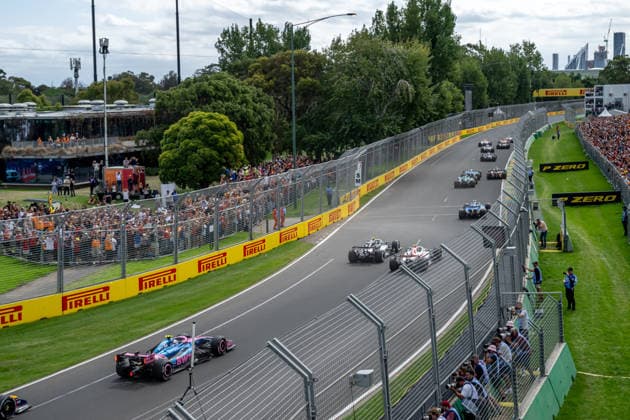 MELBOURNE, AUSTRALIA: Valtteri Bottas, racing for the Cadillac F1 team during the 2026 Formula 1 Australian Grand Prix at the Albert Park Circuit in Melbourne, Australia