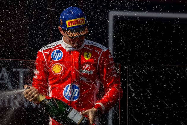 MELBOURNE, AUSTRALIA: Charles Leclerc, racing for the Ferrari team during the 2026 Formula 1 Australian Grand Prix at the Albert Park Circuit in Melbourne, Australia