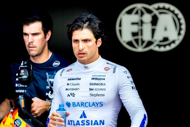 MELBOURNE - Formula 1 driver Carlos Sainz of Atlassian Williams F1 Team after the Formula 1 Melbourne race at Albert Park on March 8, 2025 in Melbourne, Australia. (Photo by DeFodi Images) -