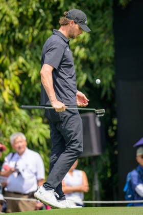 March 8, 2026, Hong Kong, Hong Kong Sar, China: Thomas PIETERS from Belgium in action. On the 6th green. LIV Golf Hong Kong 2026 Final Round Hong Kong China - ZUMAr144 20260308_zap_r144_053 Copyright: xJaynexRussellx