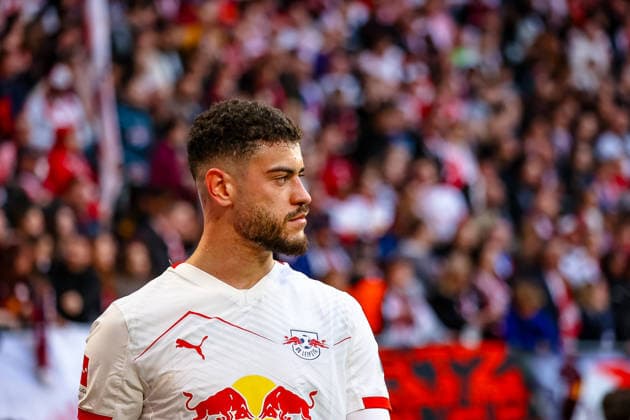 Romulo (RB Leipzig, 40), RB Leipzig vs. FC Augsburg, Fussball, 1. Bundesliga, 25. Spieltag, Saison 2025 2026, 07.03.2026,¨ DFL REGULATIONS PROHIBIT ANY USE OF PHOTOGRAPHS AS IMAGE SEQUENCES AND OR QUASI-VIDEO,¨ RB Leipzig vs. FC Augsburg, Fussball, 1. Bundesliga, 25. Spieltag, Saison 2025 2026, 07.03.2026 Leipzig
