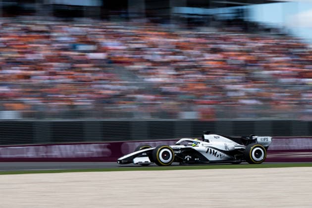 Sergio Checo Perez (Cadillac F1 Team, Mexiko, 11) im MAC-26, AUS, Formel 1 Weltmeisterschaft, Australian Grand Prix, Albert Park Circuit, Melbourne, Rennen, Saison 2026, 08.03.2026 AUS, Formel 1 Weltmeisterschaft, Australian Grand Prix, Albert Park Circuit, Melbourne, Rennen, Saison 2026, 08.03.2026 Melbourne Copyright: xEibner-Pressefoto Memmlerx EP_MMR