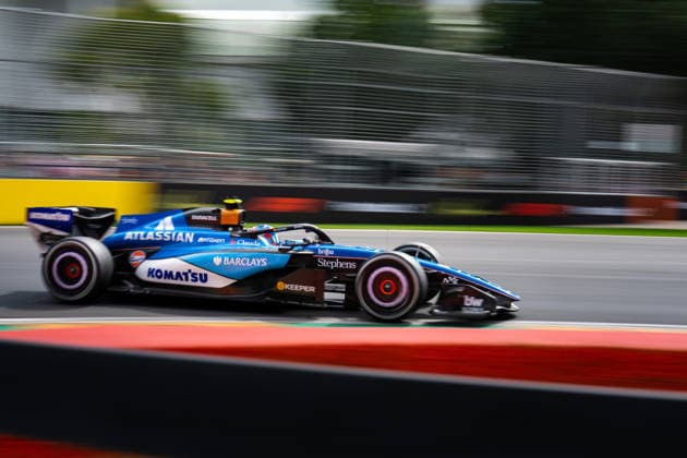 March 8, 2026, Melbourne, Victoria, Australia: (23) ALEXANDER ALBON - (THA) - Atlassian Williams F1 Team - Williams FW48 at turn 3 during the race on Sunday at the Formula 1 Qatar Airways Australian Grand Prix 2026. Melbourne Australia - ZUMAf186 20260308_zsp_f186_070 Copyright: xJamesxForresterx