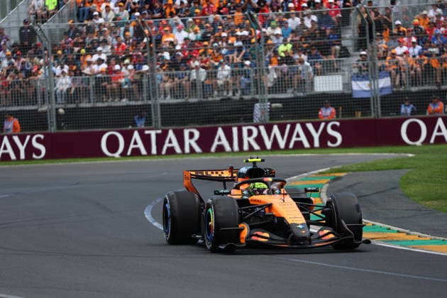 FORMULA 1 QATAR AIRWAYS AUSTRALIAN GRAND PRIX 2026 08.03.2026, Albert Park Circuit, Melbourne, FORMULA 1 QATAR AIRWAYS AUSTRALIAN GRAND PRIX 2026 ,im Bild Lando Norris (GBR), McLaren Mastercard F1 Team