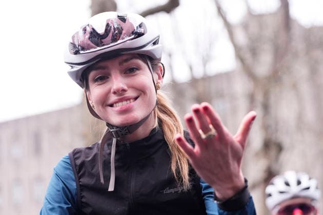 The Gran Fondo Strade Bianche (White Roads) a 203 km one day race from and to Siena - Tuscany,- Saturday March 8, 2025, Italy. - cycling  Copyright: xFabioxFerrari xLaPressex