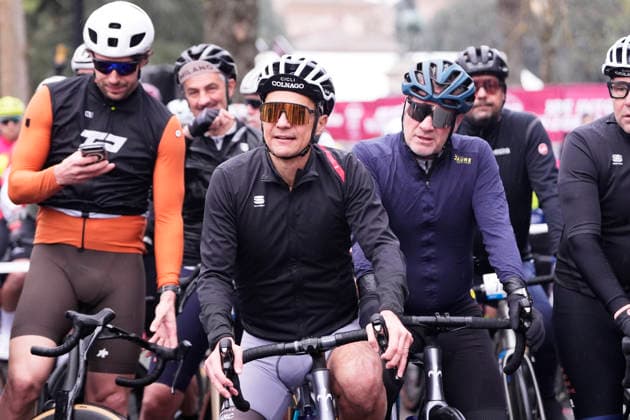 The Gran Fondo Strade Bianche (White Roads) a 203 km one day race from and to Siena - Tuscany,- Saturday March 8, 2025, Italy. - cycling  Copyright: xFabioxFerrari xLaPressex