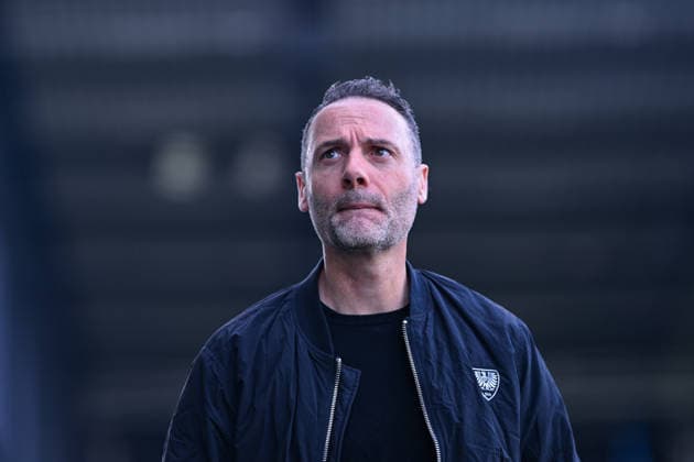 08.03.2026, Fussball, 2. Bundesliga, 25. Spieltag Saison 2025 2026, Preußen Münster - Hertha BSC, Trainer Alexander Ende (Preußen Münster) xRHR-FOTO TKx *** 08 03 2026, Soccer, 2 Bundesliga, 25 Matchday Season 2025 2026, Preußen Münster Hertha BSC, Coach Alexander Ende Preußen Münster xRHR PHOTO TKx Copyright: RHR-FOTOx RHR-FOTO TK