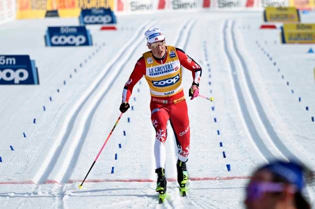 LKS 20260308 Johannes Hösflot Kläbo of Norway crosses the finish-line to win the Cross-Country Skiing Men s 10 km Interval Start Classic Style competition at the FIS Nordic World Cup Lahti Ski Games in Lahti, Finland, on March 8, 2026. - EMMI KORHONEN Lahti Finland wgNfgLayWmY  Copyright: xEmmixKorhonenx wgNfgLayWmY