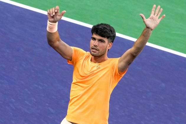 TENNIS : Indian Wells ATP, Tennis Herren Masters 1000 - 08 03 2026 Carlos Alcaraz - Indian Wells - Usa - 08 03 2026 INDIAN WELLS  Copyright: xCCx