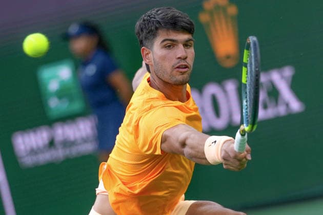 TENNIS : Indian Wells ATP, Tennis Herren Masters 1000 - 08 03 2026 Carlos Alcaraz - Indian Wells - Usa - 08 03 2026 INDIAN WELLS  Copyright: xCCx