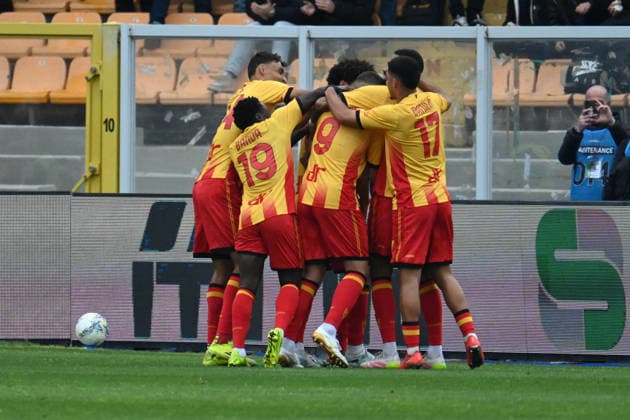 US Lecce celebtares after the goal during US Lecce vs US Cremonese, Italian soccer Serie A match in Lecce, Italy, March 08 2026  Copyright: xPasqualexGolia IPAxSportx xipa-agency.netx xx IPA_72566026 IPA_Agency_IPA72566026