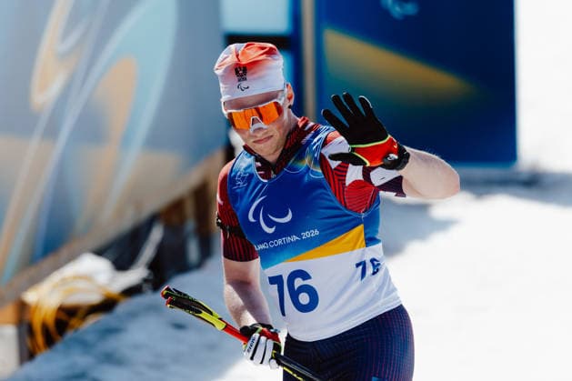 PARALYMPICS - Winter Paralympics Milano Cortina 2026 TESERO,ITALY,08.MAR.26 - PARALYMPICS, BIATHLON - Paralympic Winter games, Winterspiele,Spiele, Summer games Milano Cortina 2026. Image shows Stefan Egger-Riedmueller (AUT).  GEPAxpictures xMatthiasxTrinkl