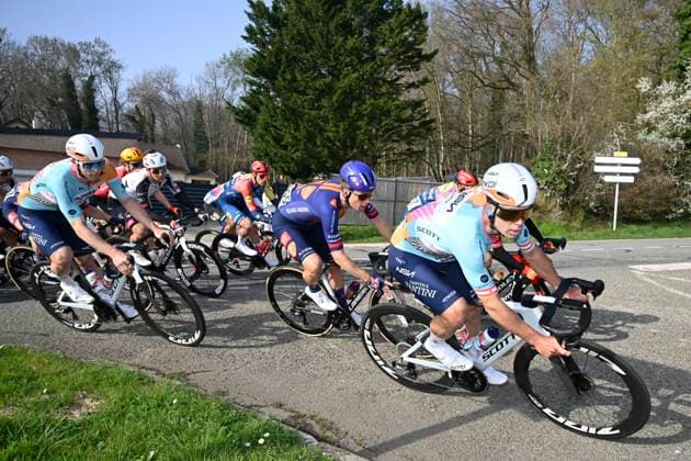 Paris Nice 2026 Stage 1 CARRIERES-SOUS-POISSY, FRANCE - MARCH 08 : Boivin Guillaume (CAN) of NSN Cycling Team during stage 1 of the 84th edition of Paris - Nice an UCI World Tour 2.UWT cycling road race stage for Men Elite of 171.2 km with start in Acheres and finish in Carrieres-sous-Poissy on March 8, 2026 in Carrieres-sous-Poissy, France, 08 03 2026 ( Motordriver Guy De Vuyst - Carrieres-sous-Poissy France  Copyright: xNicoxVereeckenx