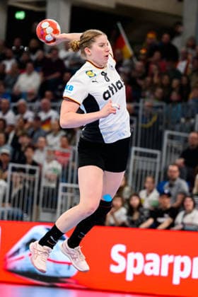 Handball, Frauen: EM-Qualifikation, Deutschland - Slowenien, 2. Runde, Gruppe 3, Nina Engel (Deutschland) Heidelberg SNP Dome Baden-Württemberg Deutschland