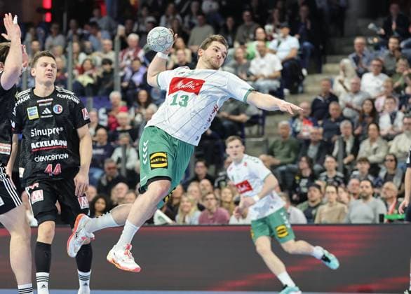 08.03.2026 - Handball - 1. Bundesliga DAIKIN HBL - Saison 2025 2026 - 24. Spieltag: HC Erlangen Metropolregion Nürnberg HCE - GWD Minden - DaMa - xdaxmax - Ian Weber (13, GWD Minden )