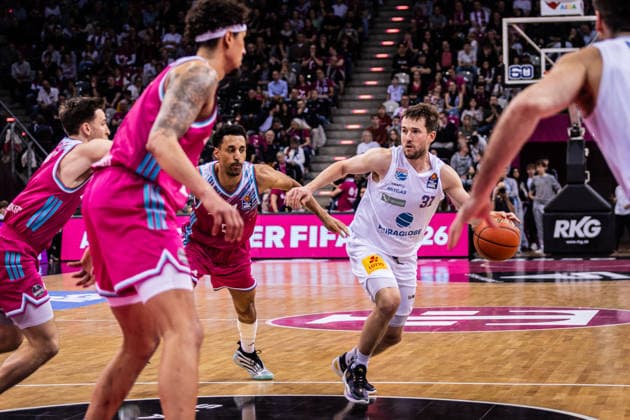 easyCredit Basketball Bundesliga, Telekom Baskets Bonn vs. Syntainics MBC, 08.03.2026 - easyCredit Basketball Bundesliga, Telekom Baskets Bonn vs. Syntainics MBC, 08.03.2026, Telekom Dome Bonn Copyright: xBEAUTIFULxSPORTS Derixx