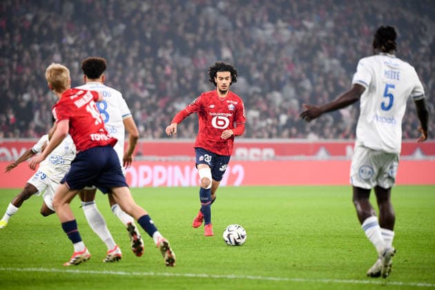 Lille OSC v FC Lorient - Ligue 1 McDonald s 32 Ayyoub BOUADDI (losc) during the Ligue 1 McDonald s match between Lille and Lorient at Stade Pierre Mauroy on March 8, 2026 in Lille, France. Lille France  Copyright: xFEPx 776348315
