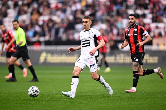 OGC Nice v Stade Rennais FC - Ligue 1 McDonald s 2025 2026 21 Valentin RONGIER (srfc) during the Ligue 1 McDonald s match between Nice and Rennes at Allianz Riviera on March 8, 2026 in Nice, France. Nice France  Copyright: xFEPx 776348313