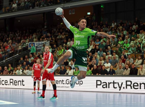 08.03.2026, xovx, Handball Daikin Handball Bundesliga, HSG Wetzlar - MT Melsungen v.l. LTimo Kastening (MT Melsungen) Dainis Kristopans (MT Melsungen), Ahmet Nafea (HSG Wetzlar) Wetzlar Buderus-Arena Hessen Deutschland (DE)