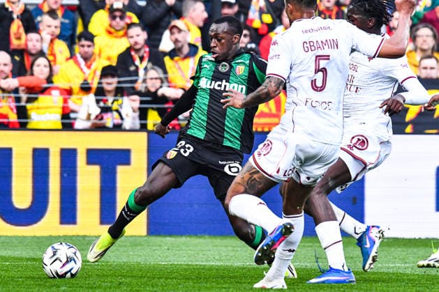 FOOTBALL : RC Lens vs FC Metz - Ligue 1 - JournÃ e 25 - 08 03 2026 Malang Sarr (RC Lens) LensFrance  Copyright: xBaptistexAutissierx