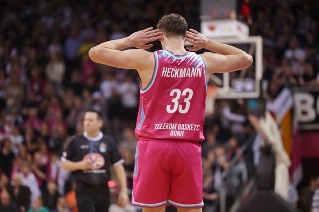 Patrick Heckmann Telekom Baskets Bonn vs. SYNTAINICS MBC 23. Speiltag - Saison 2025 26