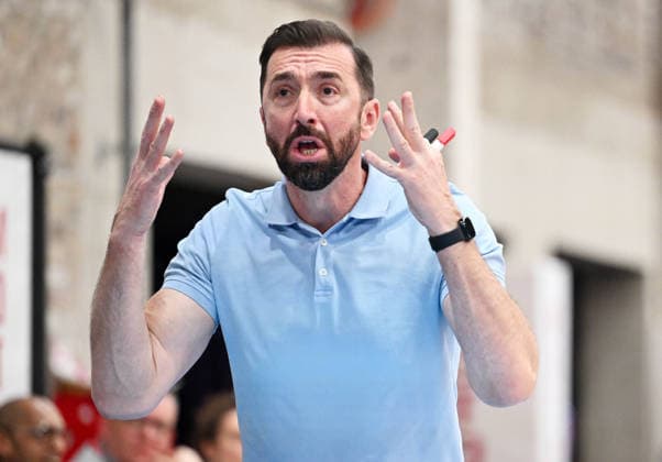 08.03.2026, xophax, Köln , Cologne , Motorworld Basketball Pro A. Rheinstars gegen VFL Bochum Trainer Zoran Kukic ( Rheinstars ) Köln