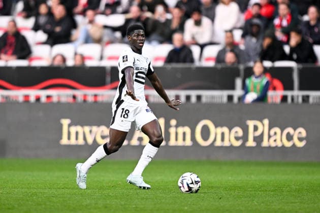 OGC Nice v Stade Rennais FC - Ligue 1 McDonald s 2025 2026 18 Mahamadou NAGIDA (srfc) during the Ligue 1 McDonald s match between Nice and Rennes at Allianz Riviera on March 8, 2026 in Nice, France. Nice France  Copyright: xFEPx 776348313