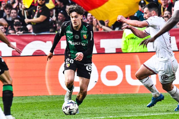 FOOTBALL : RC Lens vs FC Metz - Ligue 1 - JournÃ e 25 - 08 03 2026 Anthony Bermont (RC Lens) LensFrance  Copyright: xBaptistexAutissierx