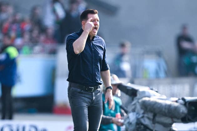 2. Bundesliga - Hannover 96 - SpVgg Greuther Fürth am 08.03.2026 in der HDI Arena in Hannover Trainer Christian Titz (Hannover)