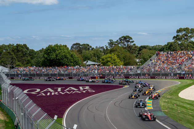 Australian Grand Prix - Race day - Albert Park Circuit ALBERT PARK CIRCUIT, AUSTRALIA - MARCH 08: Charles Leclerc, Ferrari SF-26 from Monaco during the Australian Grand Prix at Albert Park Circuit on Sunday March 08, 2026 in Melbourne, Australia (Photo by Michael Potts BSR Agency) Content not available for redistribution in The Netherlands directly or indirectly through any third parties. Copyright: xBSRxAgencyx