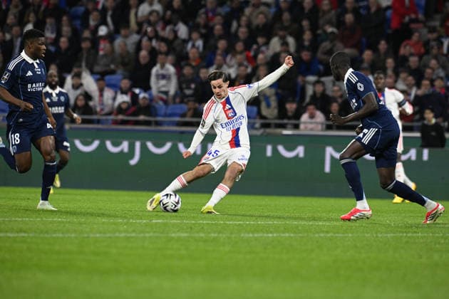 Football : Olympique Lyonnais v Paris FC -French ligue 1 - 08 03 2026 HIMBERT Remi of lyon the French ligue 1 match between Olympique Lyonnais and PARIS FC at Groupama Stadium Decines Charpieu Lyon on March 08, 2026 , France LYONFrance  Copyright: xMouradxAllilix