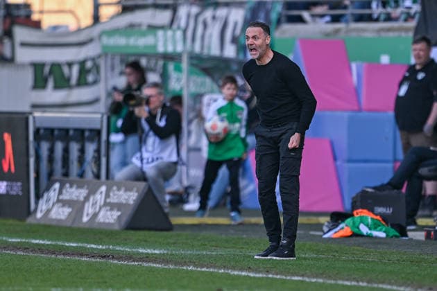 08.03.2026, Fussball, 2. Bundesliga, 25. Spieltag Saison 2025 2026, Preußen Münster - Hertha BSC, Trainer Alexander Ende (Preußen Münster) xRHR-FOTO TKx *** 08 03 2026, Soccer, 2 Bundesliga, 25 Matchday Season 2025 2026, Preußen Münster Hertha BSC, Coach Alexander Ende Preußen Münster xRHR PHOTO TKx Copyright: RHR-FOTOx RHR-FOTO TK
