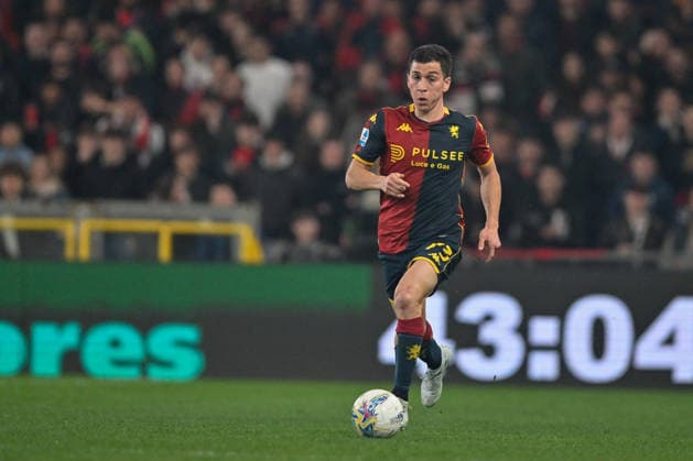 CALCIO - Serie A - Genoa CFC vs AS Roma Patrizio Masini (Genoa CFC) during Genoa CFC vs AS Roma, Italian soccer Serie A match in Genoa, Italy, March 08 2026 Genoa Italy  Copyright: xIPAxSport ABACAx