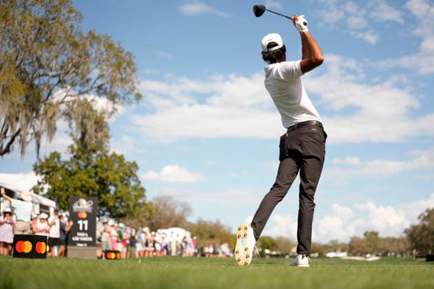 March 8, 2026, Orlando, Florida, USA: March 8, 2026, Orlando, Florida.Akshay Bhatia (USA) hits his tee shot on the 11th hole during the fourth round of the Arnold Palmer Invitational at the Bay Hill Club and Lodge. Bhatia won the tournament in a one hole playoff against Daniel Berger. Orlando USA - ZUMAd212 20260308_zsp_d212_015 Copyright: xRichardxDolex