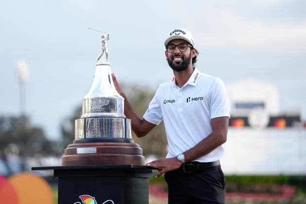 March 8, 2026, Orlando, Florida, USA: March 8, 2026, Orlando, Florida.Skshay Bhatia (USA) celebrates after winning the Arnold Palmer Invitational at the Bay Hill Club and Lodge. PGA, Golf Herren Tour 2026: Arnold Palmer Invitational  - ZUMAd212 20260308_zsp_d212_012 Copyright: xRichardxDolex