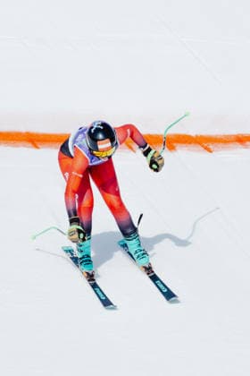 PARALYMPICS - Winter Paralympics Milano Cortina 2026 CORTINA D AMPEZZO,ITALY,09.MAR.26 - PARALYMPICS, ALPINE SKIING - Paralympic Winter games, Winterspiele,Spiele, Summer games Milano Cortina 2026, Super G, women. Image shows Veronika Aigner (AUT).  GEPAxpictures xMatthiasxTrinkl