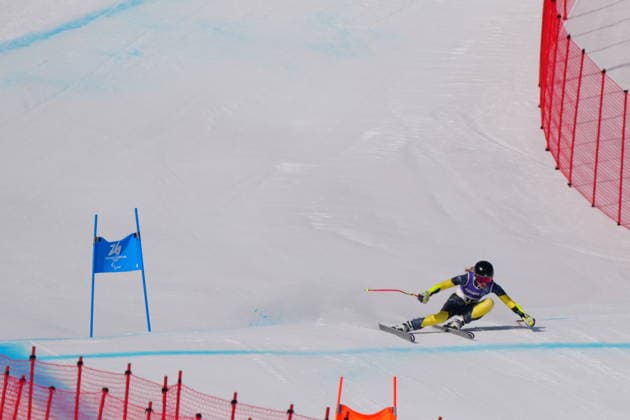 CORTINA, ITALY 20260309 Sweden s Ebba Arsjö during the alpine super-g in the Paralympics at Tofane Alpine Skiing Centre. *** The image is included in the SPORTS PACKAGE. For others PAYMENT IMAGE *** CORTINA ITALY x10500x *** CORTINA, ITALY 20260309 Sweden s Ebba Arsjö during the alpine super g in the Paralympics at Tofane Alpine Skiing Centre The image is included in the SPORTS PACKAGE For others PAYMENT IMAGE CORTINA ITALY x10500x  Copyright: xOscarxOlsson ParasportxSverigex TTx PARALYMPICS SUPER-G