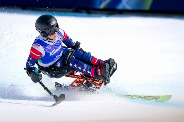PARALYMPICS - Winter Paralympics Milano Cortina 2026 CORTINA D AMPEZZO,ITALY,09.MAR.26 - PARALYMPICS, ALPINE SKIING - Paralympic Winter games, Winterspiele,Spiele, Summer games Milano Cortina 2026, Super G, women. Image shows Saylor O Brien (USA).  GEPAxpictures xMatthiasxTrinkl