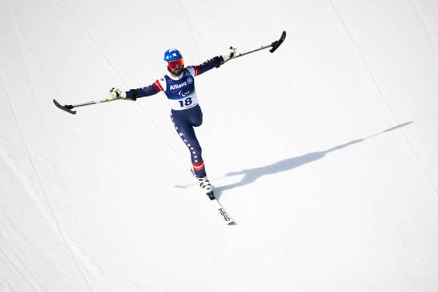 260309 Patrick Halgren of United States after competing in the men s Super-G para alpine skiing during day 3 of the Milano Cortina 2026 Winter Paralympic Games on March 9, 2026 in Cortina. Photo: Maxim Thore BILDBYRAN kod MT MT1014 alpint alpine skiing paralympic games paralympics paralympiska spel paralympiske leker vinter-paralympics winter paralympics milano cortina 2026 milano cortina 2026 winter paralympic games 3 bbeng super-g herr usa *** 260309 Patrick Halgren of United States after competing in the men s Super G para alpine skiing during day 3 of the Milano Cortina 2026 Winter Paralympic Games on March 9, 2026 in Cortina Photo Maxim Thore BILDBYRAN kod MT MT1014 alpint alpine skiing paralympic games paralympiska spel paralympiske leker vinter paralympics winter paralympics milano cortina 2026 milano cortina 2026 winter paralympic games 3 bbeng super g herr usa  Copyright: MAXIMxTHORE BB260309MT036