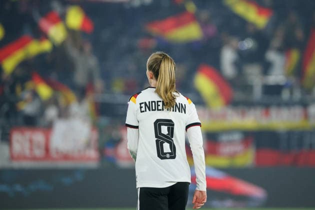 Stavanger, Norwegen: 07. März 2026: UEFA Frauen WM-Qualifikationsspiel - Norwegen Frauen vs. Deutschland Frauen Im Bild: Vivien Endemann (Deutschland) *** Stavanger, Norway 07 March 2026 UEFA Womens World Cup Qualifier Norway Women vs Germany Women In the picture Vivien Endemann Germany Copyright: HMBxMedia MadeleinexFantini
