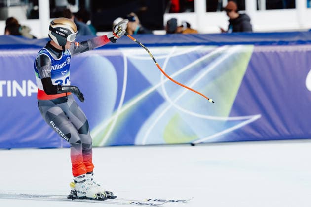 PARALYMPICS - Winter Paralympics Milano Cortina 2026 CORTINA D AMPEZZO,ITALY,09.MAR.26 - PARALYMPICS, ALPINE SKIING - Paralympic Winter games, Winterspiele,Spiele, Summer games Milano Cortina 2026, Super G, men. Image shows Manuel Rachbauer (AUT).  GEPAxpictures xMatthiasxTrinkl