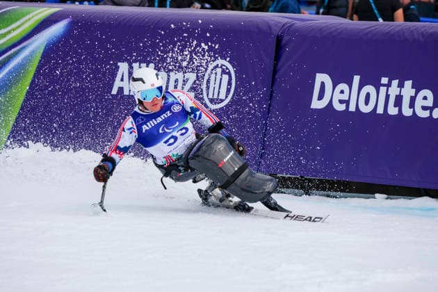 CORTINA, ITALIEN 20260309 Norges Jesper Pedersen under alpina super-g i Paralympics pa Cortina Curling Olympic Stadium. CORTINA ITALIEN x10500x *** CORTINA, ITALY 20260309 Norways Jesper Pedersen during the alpine super g in the Paralympics at Cortina Curling Olympic Stadium CORTINA ITALY x10500x  Copyright: xOscarxOlsson ParasportxSverigex TTx PARALYMPICS SUPER-G