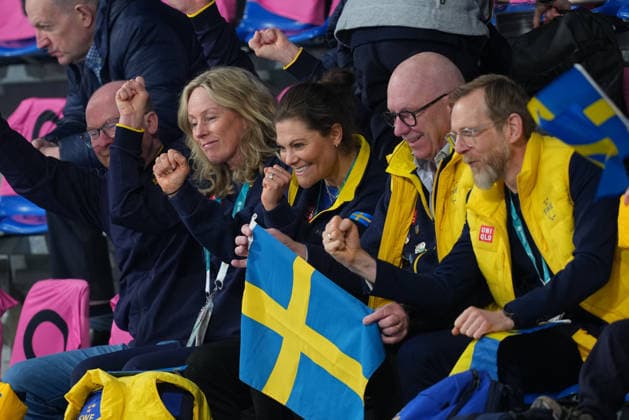 260309 Crown princess Victoria of Sweden and Jakob Forssmed, Swedish Minister for Social Affairs and Public Health, at a wheelchair curling mixed round robin session between Sweden and USA during day 3 of the Milano Cortina 2026 Winter Paralympic Games on March 9, 2026 in Cortina. Photo: Bildbyran EXT BILDBYRAN kod XY XY0101 wheelchair curling rullstolscurling paralympic games paralympics paralympiska spel paralympiske leker vinter-paralympics winter paralympics milano cortina 2026 milano cortina 2026 winter paralympic games 3 sweden sverige *** 260309 Crown princess Victoria of Sweden and Jakob Forssmed, Swedish Minister for Social Affairs and Public Health, at a wheelchair curling mixed round robin session between Sweden and USA during day 3 of the Milano Cortina 2026 Winter Paralympic Games on March 9, 2026 in Cortina Photo Bildbyran EXT BILDBYRAN kod XY XY0101 wheelchair curling rullstolscurling paralympic games paralympiska spel paralympiske leker vinter paralympics winter paralympics milano cortina 2026 milano cortina 2026 winter paralympic games 3 sweden sverige  Copyright: BILDBYRANxEXT BB260309BB713
