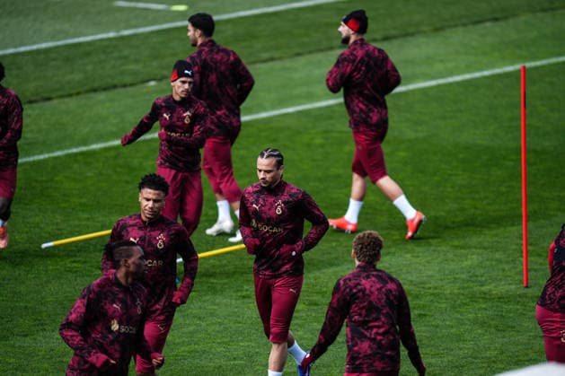 Ahead of Galatasaray v Liverpool - UEFA Champions League ISTANBUL, TURKIYE - MARCH 9: Leroy Sane of Galatasaray attends the training session ahead of the UEFA Champions League round of 16 first-leg match between Galatasaray and Liverpool at Kemerburgaz Metin Oktay Facilities in Istanbul, Turkiye on March 09, 2026. Hakan Akgun Anadolu Istanbul Turkey. Editorial use only. Please get in touch for any other usage.  Copyright: x2026xAnadoluxHakanxAkgunx